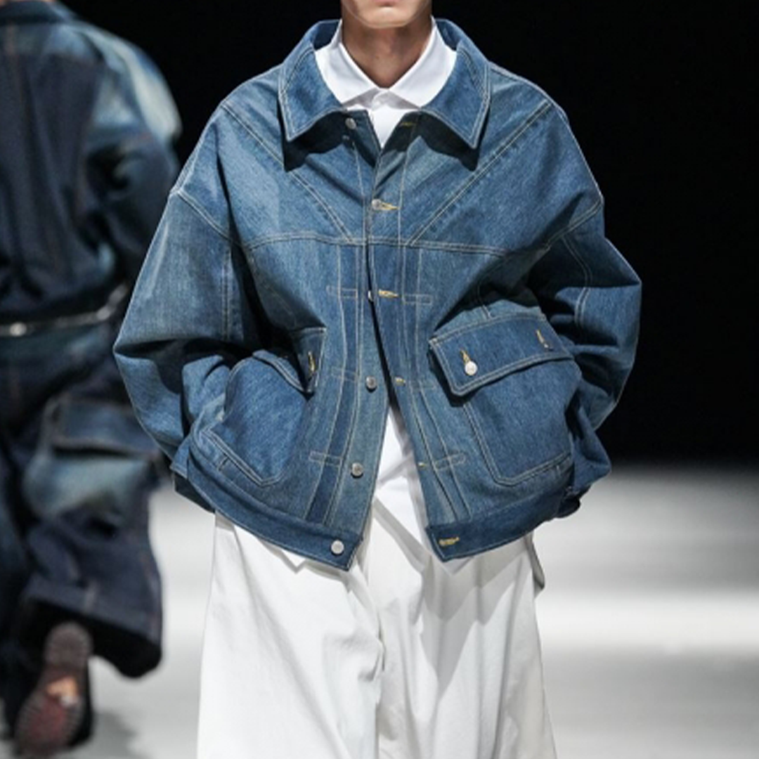 Oversize first's denim jacket