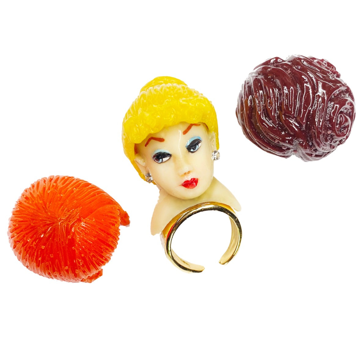 DOLL CHANGEABLE WIG RING