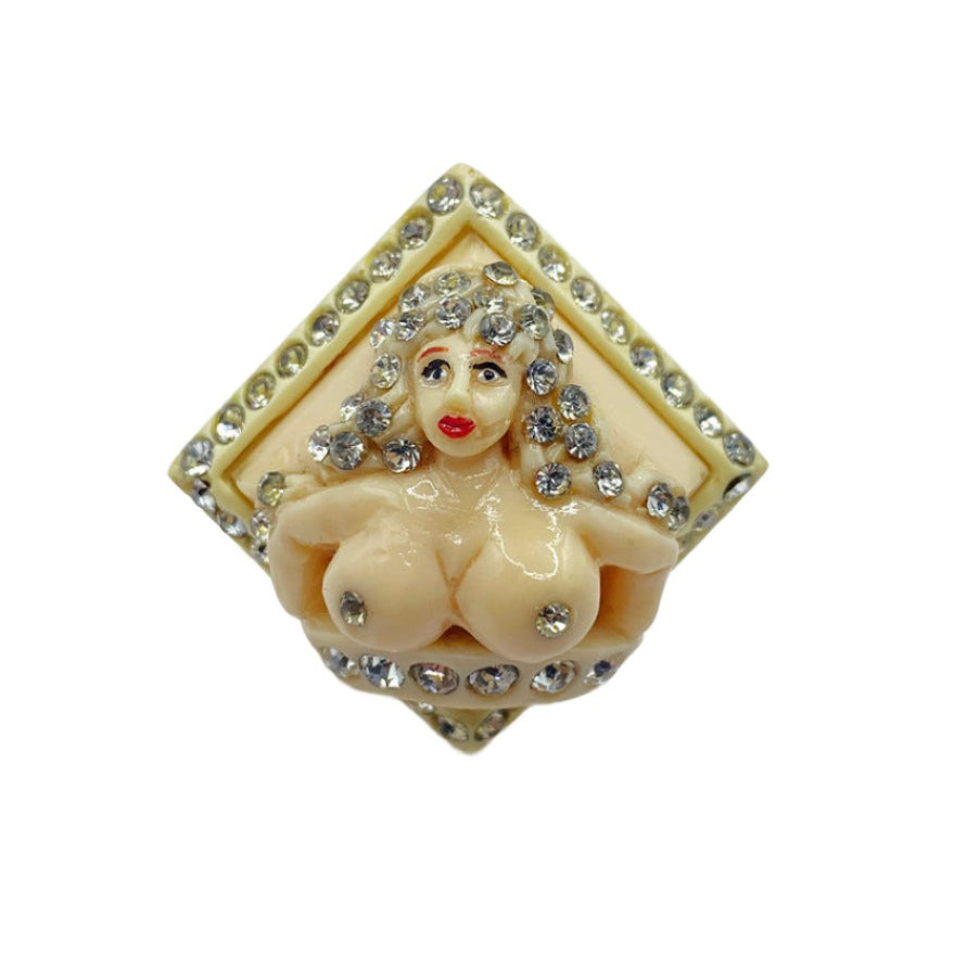 Mermaid STAR IVORY RING