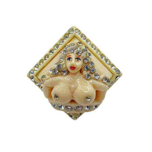 Mermaid STAR IVORY RING