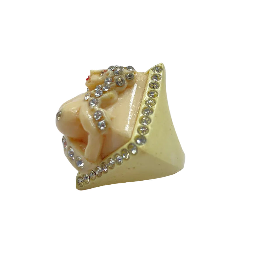 Mermaid STAR IVORY RING