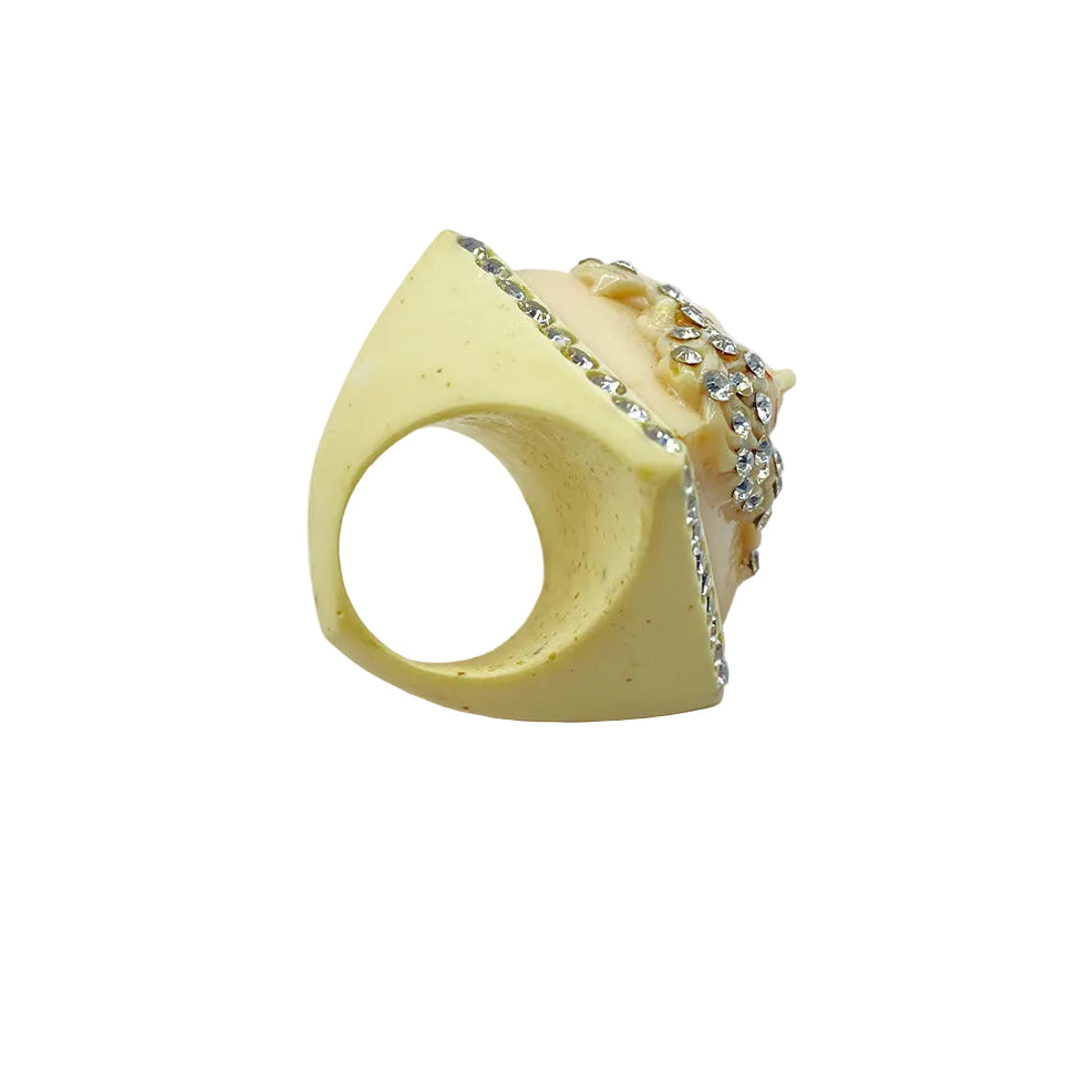 Mermaid STAR IVORY RING